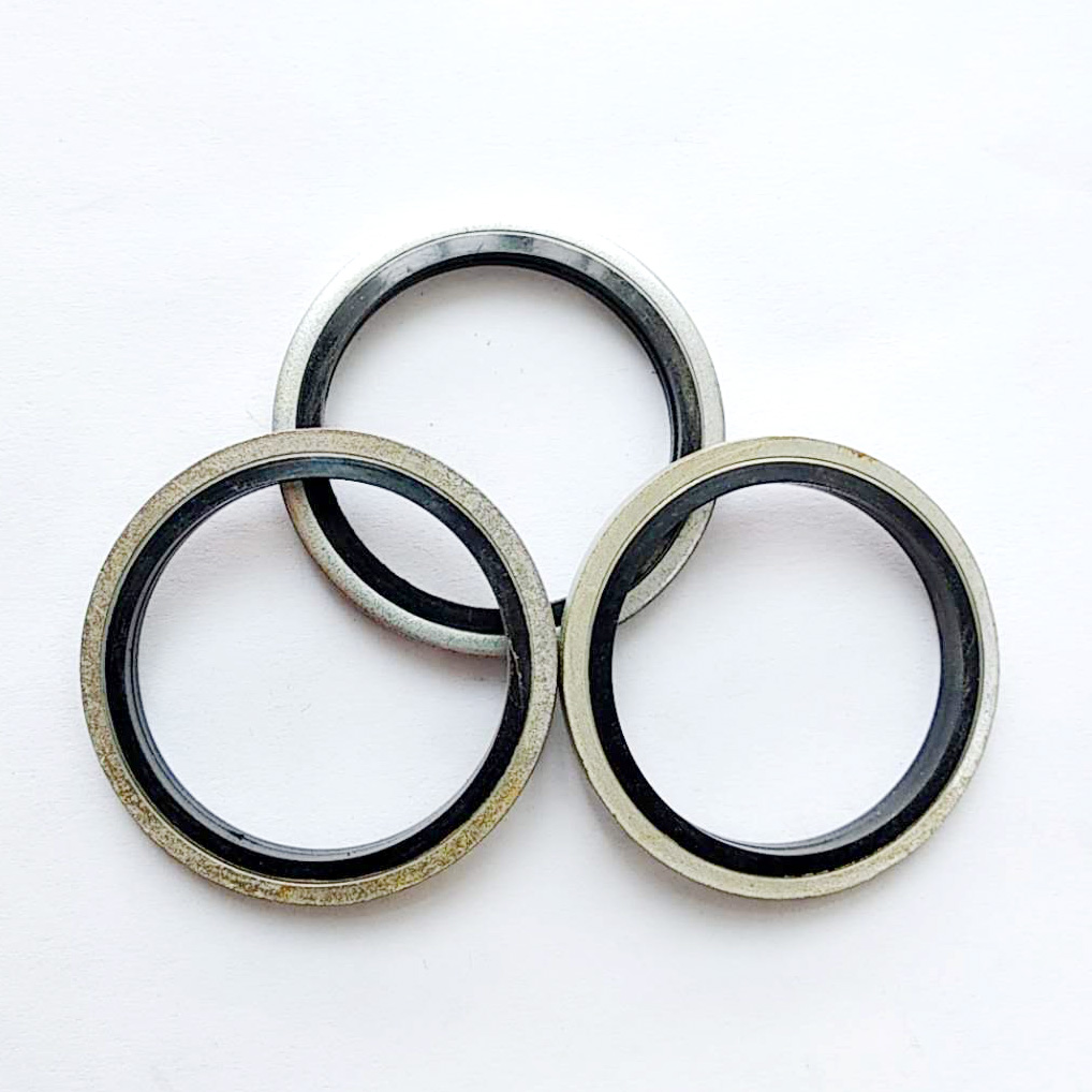 1" Stainless Steel Rubber NBR Bonded Seals/bonded Seal Washer