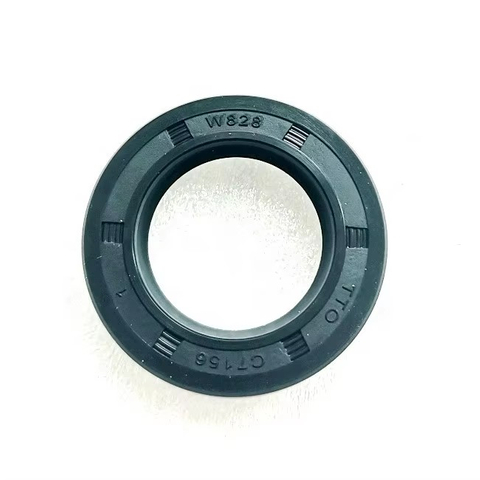 FKM NBR TTO W828 C7156 23.3*37.5*5.5 Double Oil Seal Combined Oil Seal Black Color NBR Material